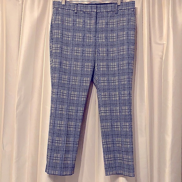 Ann Taylor Petite Plaid Trousers - Picture 1 of 11